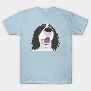 Springer Spaniel Happy Face T-Shirt